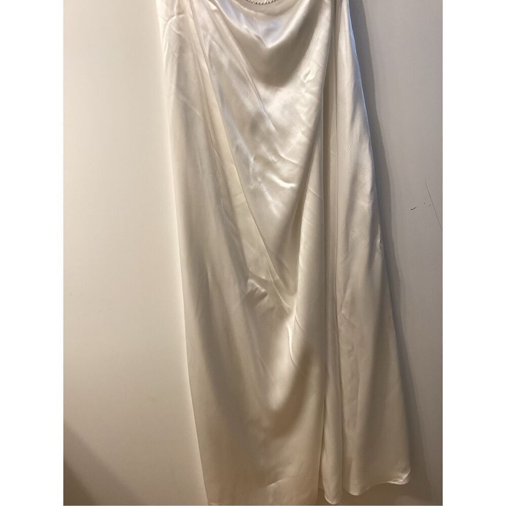 Michael LO Sordo symic cut out crystal embellished silk satin gown - Picture 16 of 16